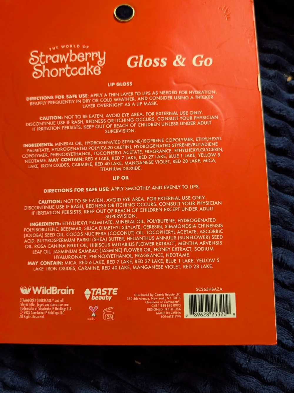 Strawberry Shortcake Gloss & Oil Duo